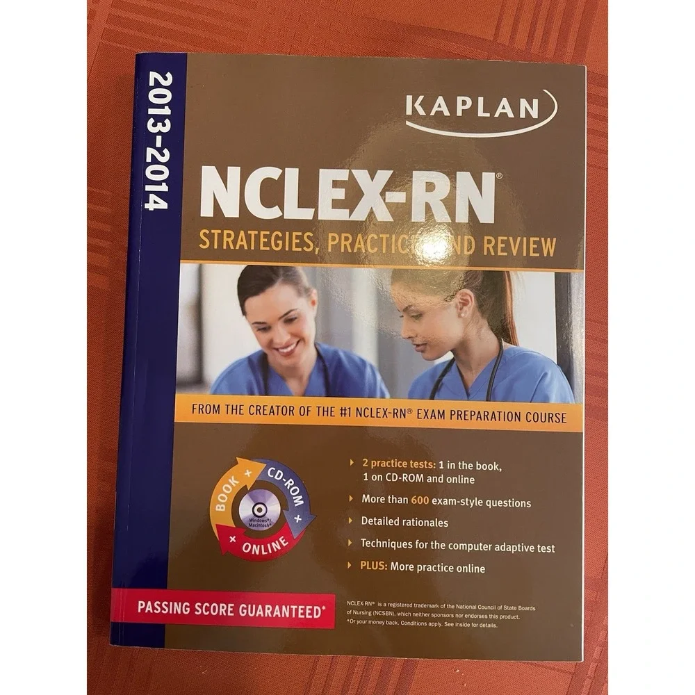 NCLEX-RN Strategies, Practice, and Review 2013-2014 by Kaplan - Paperback NEW